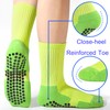 Kids Grip Soccer Socks Boys Basketball Crew Socks Cushioned Athletic