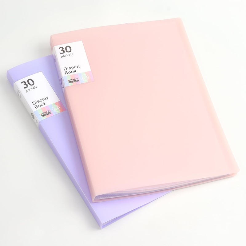 Tamaki Binder with Plastic Sleeves for A4 Size, 30 Pocket,