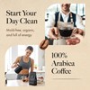 RAHM ROAST Mold-Free Organic Coffee, Whole Bean Medium Roast, Lab-Tested