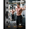 Gym Magnetic Phone Holder【Strong Magnets】- 360 Adjustable Magnetic Phone Holders,