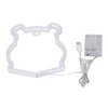 Neon Light LED Bear Shaped Neon Sign Battery Operated USB