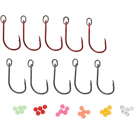 Savage Gear SG S1 Single Hook 4/0 Red & DG Kit 10pcs