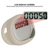 Electronic Step Counter with LCD Screen 75MAH High Accuracy Step