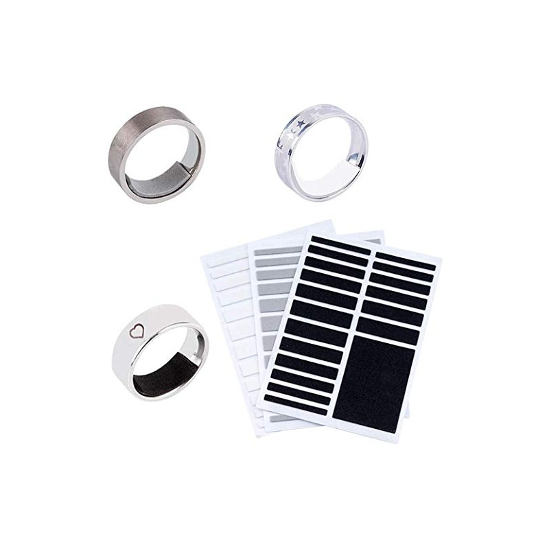 URlighting Invisible Ring Size Adjuster 3 Sheets for Loose Rings