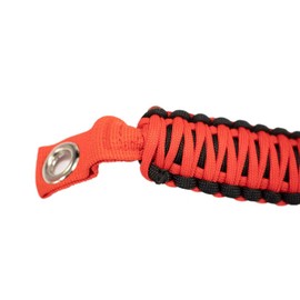 Fishbone Offroad FB55284: Red Paracord Grab Handles for A-Pillar and Sound Bar