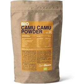 GymBeam Camu Camu Powder Organic - Exotic Fruit from South America, Rich in Vitamin C and Antioxidants, 200 mg Vitamin C per Dose, Supports Immune System and Cell Protection, Ideal for Drinks, 100 g