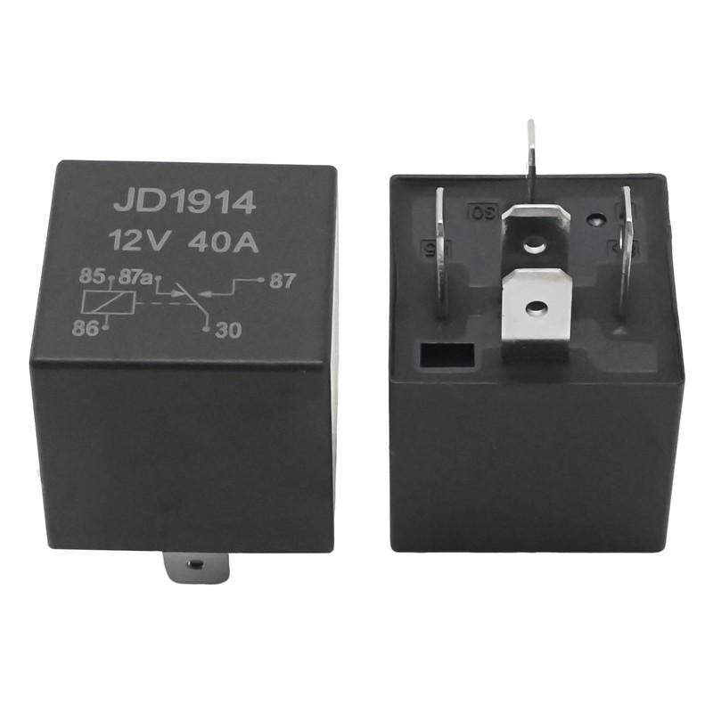 Vkinman 2Pcs F0AB-14B192-AA 40A 12VDC 5-Pin Automotive Relay, Replacement for