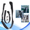 Pontoon Ladder Pull Up Strap with Quick Release Buckle,16"~55" Pull