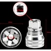 Abruga Upgraded Adjustable Universal Socket Wrench, Manual Socket Wrench, Multifunctional