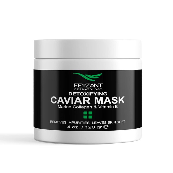 Feyzant Skincare Caviar Face Mask with Marine Collagen and Vitamin