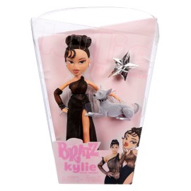 Bratz x Kylie Jenner Night Fashion Doll with Evening Gown, Pet Dog, and Poster
