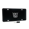 Black Metal Plate Compatible with Decepticon Badge