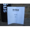 Kraus KAG-1MB Brushed Gold Brass & Plastic Air Gap Dim