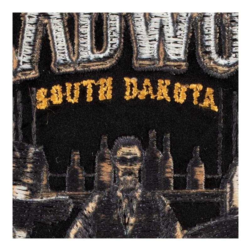 Watch Your Back Dead Mans Hand Deadwood Souvenir Patch, Small