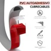 Cubierta de Cable de Suelo 6.6FT, Organizador Cables Autoadhesivo Silicona,