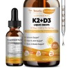 Totaria Liposomal Vitamin D3 K2 Drops | 5000 IU D3 + 200 mcg K2 with MCT & Omega-3 | Bone, Teeth & Immune Support | Non-GMO, Made in USA