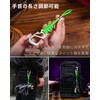 [KeyUnity] KC04 Paracord Keychain with Carabiner, Stainless Steel Carabiner with