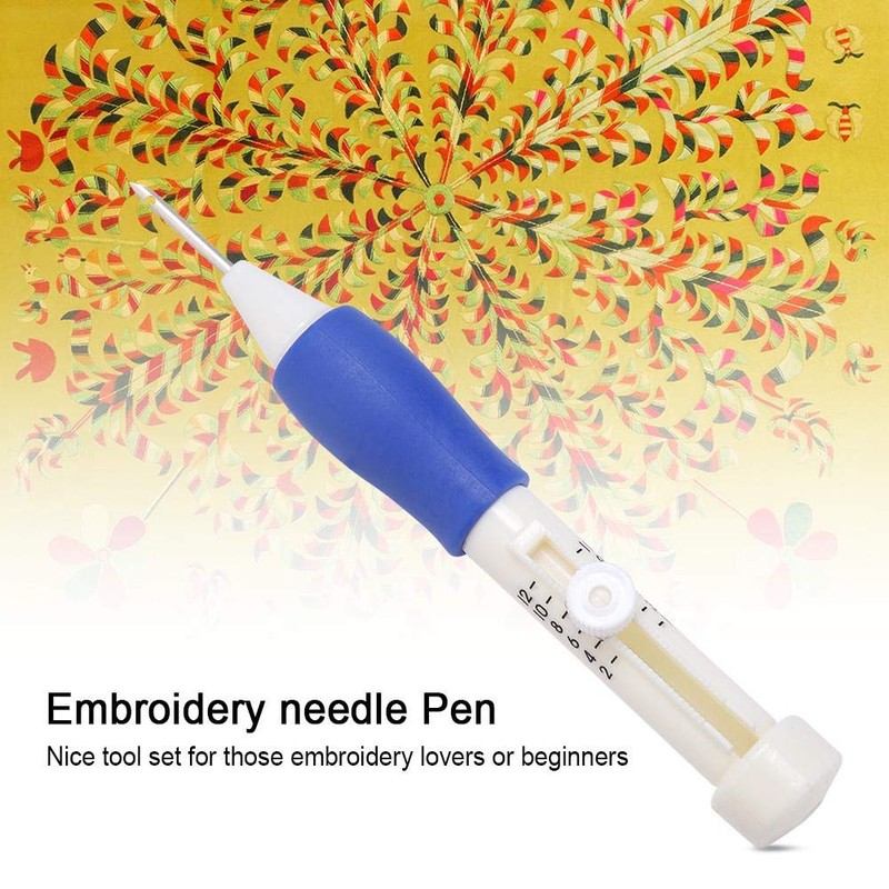 Garosa Magic Embroidery Pen, Punch Needles DIY Craft for Embroidery