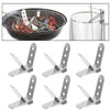 DKJEkdje 6 Pcs Thermometer Probe Holder Clip Professional Pot Clip