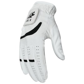 WFX Golf Glove for Golfers, Left Hand Right Premium Quality Leather, Non-Slip Flexible & Durable Design, All Weather Golf Gloves for Men and Women (Large, Right)