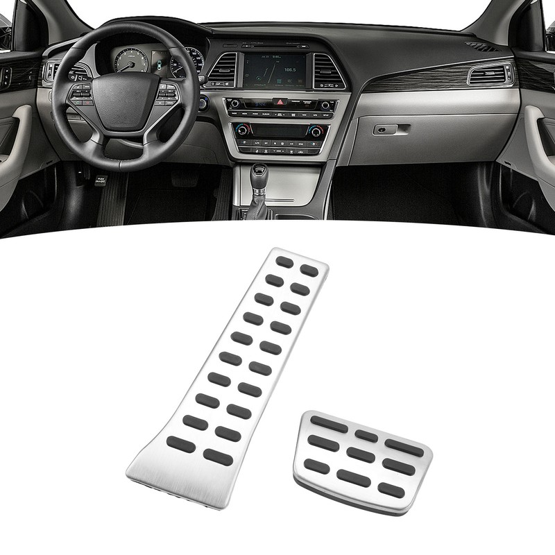 Gas Brake Accelerator Pedal Cover Stainless Steel Anti Slip Foot