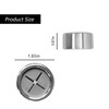 Junwapy 6Packs Kitchen Towel Hooks, Round Self Adhesive Wall Mount