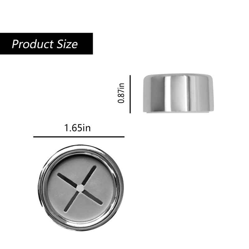 Junwapy 6Packs Kitchen Towel Hooks, Round Self Adhesive Wall Mount