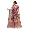 Nivah Fashion Women's Banarasi Art Silk Saree with Blouse Piece(NH.S13-Purple)