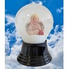 Real Glass Snow Globe with Angel Motif 8 cm