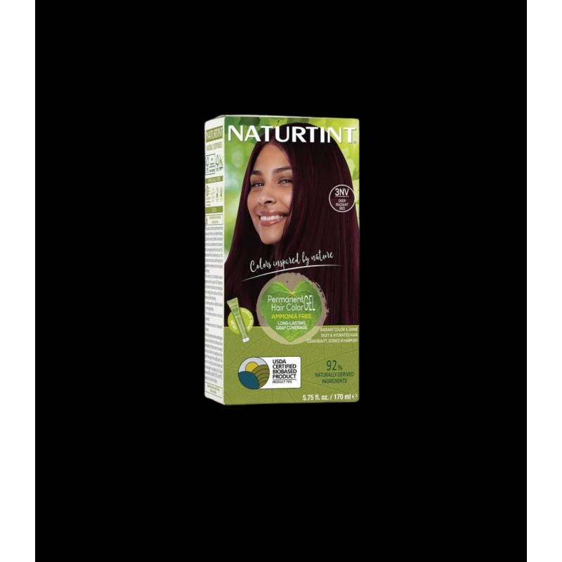NATURTINT Permanent Hair Colour 3NV (Deep Radiant Red)
