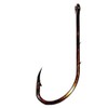 Bait holder, bronze, straight eye. (size 4)
