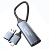 WENZIYAXU HDMI Video Capture Card, 4K 30Hz Input, 2-in-1 USB-A