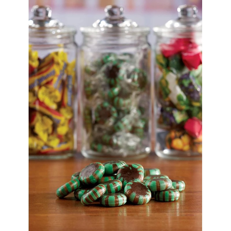 Starlight Chocolate Mints 2 Lbs Bulk Hard Candy Discs Approximately