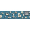 Grace & Gardenia GB10022 Seashells On Waves Nautical Peel and
