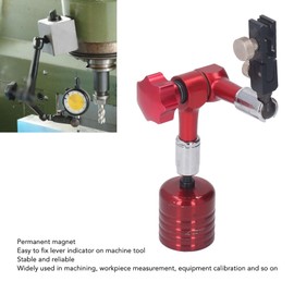 Magnetic Base Holder, Dial Test Gauge Magnetic Base Stand with Fine Adjustment, Adjustable Dial Indicator Base, Universal Dial Test Indicator Mount, Dial Gage Magnetic Base