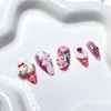 Gyarust Pink Cat Nail - Almond / 갸루st 핑크 고양이네일