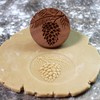 Fun Food Tools, Wood Cookie Stamp, 2.5 Inch (Pine Cone