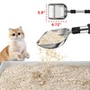 Cat Litter Scoop, Metal Litter Scooper with Deep Shovel, Scooper