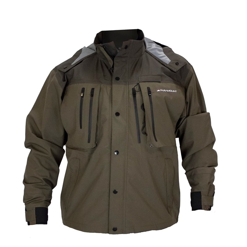 Paramount Outdoors Whetstone Waterproof Breathable Wading Fly Fishing Jacket Outerwear