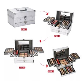 Miss Rose 190 - Kit De Maquillaje Para Maquillaje, Paleta De