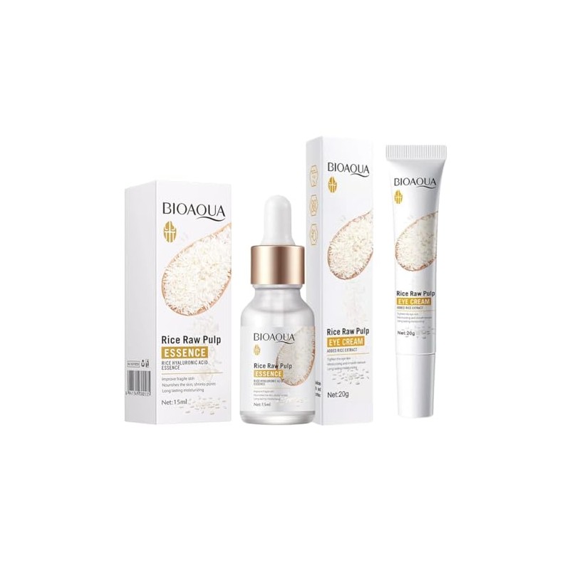 UNIVERSOENLNEA.COM Duo Serum y Crema ojos Arroz Aclarante Elimina Manchas