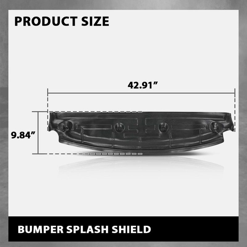 G-PLUS Front Under Engine Splash Shield, Compatible with Sonata GL