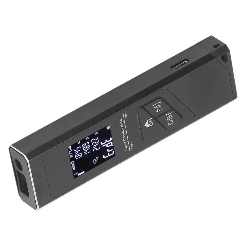 Infrared Distance Meter USB Rechargeable High Accuracy Distance Measurement Tool