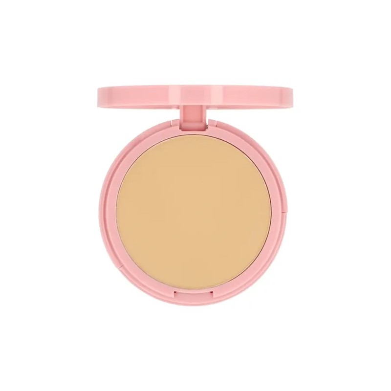 Maquillaje En Polvo Mate Aterciopelado Mineral Cover Pink Up