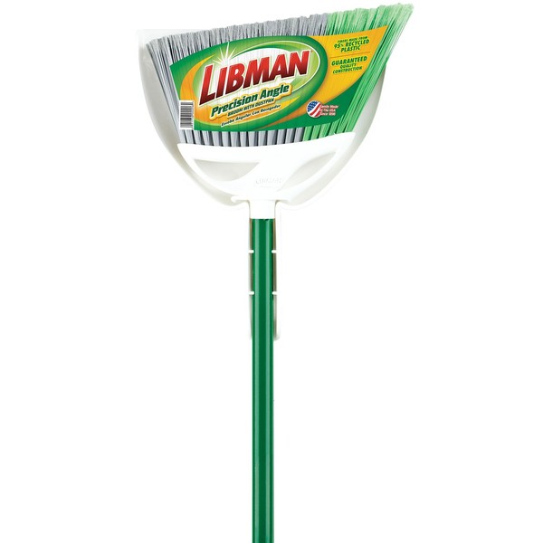 Libman 206 Precision Angle Broom with Dustpan