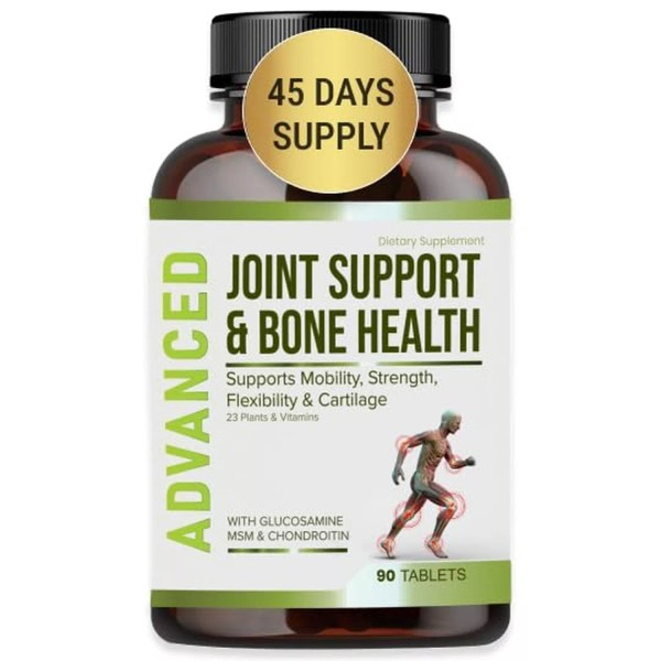NutraPro Glucosamine Chondroitin MSM Joint Relief Supplements & Bone Health