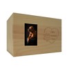 petbye Wooden Pet Urn with Photo Frame - 16 x