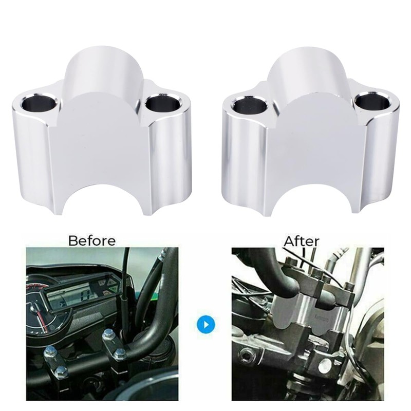 1 7/8 Inch Handlebar Bar Riser Motorcycle Bar Clamps 22