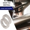 ECSiNG 20PCS M6 Wedge Manganese Steel Washers Double Stack Locking