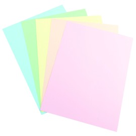 A4 Pastel Paper Assorted Colors 100 Sheets (80gsm)